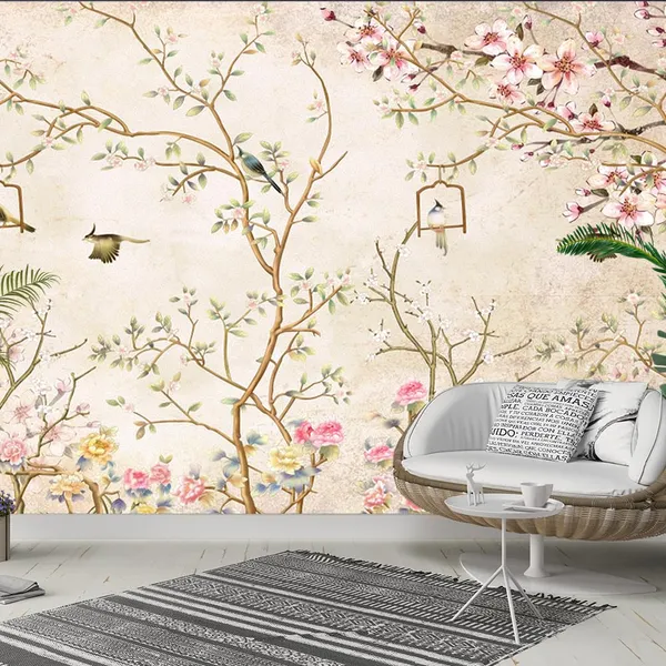 Multicolour_Birds_Pink_Home_Tree_Wallpaper_For_Living_Room,_Bedroom_|_Self_Adhesive_Just_Peel_And_Stick_Wallpaper_For_Office_Wall_Decors