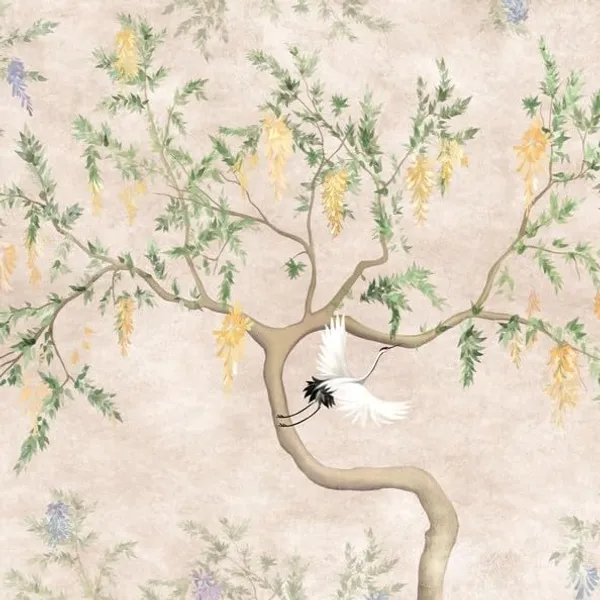 Multicolour_White_Black_Swan_Pink_Tree_Wallpaper_For_Living_Room,_Bedroom_|_Self_Adhesive_Just_Peel_And_Stick_Wallpaper_For_Office_Wall_Decors