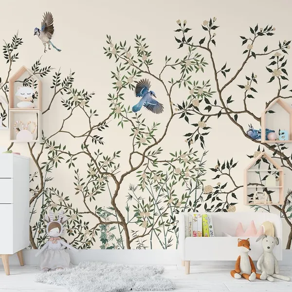 Multicolour_Three_Blue_Birds_Flying_Wallpaper_For_Living_Room,_Bedroom_|_Self_Adhesive_Just_Peel_And_Stick_Wallpaper_For_Office_Wall_Decors