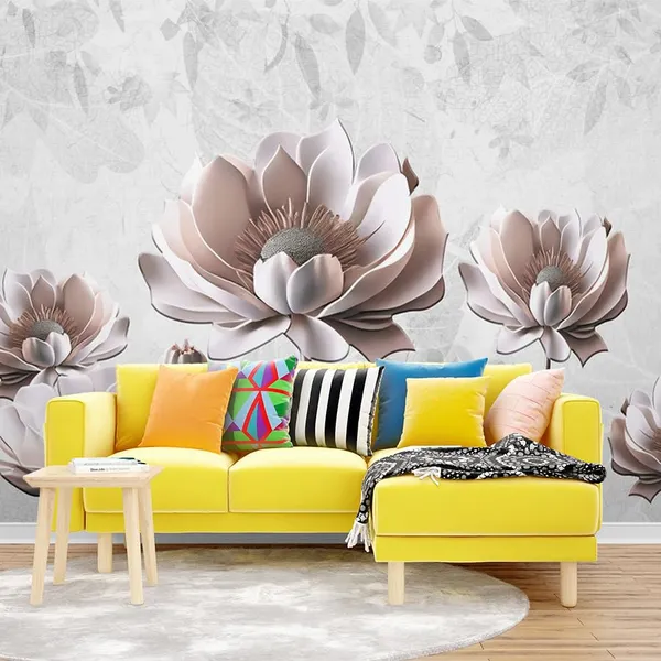 Multicolour_White_Open_Flower_Wallpaper_For_Living_Room,_Bedroom_|_Self_Adhesive_Just_Peel_And_Stick_Wallpaper_For_Office_Wall_Decors