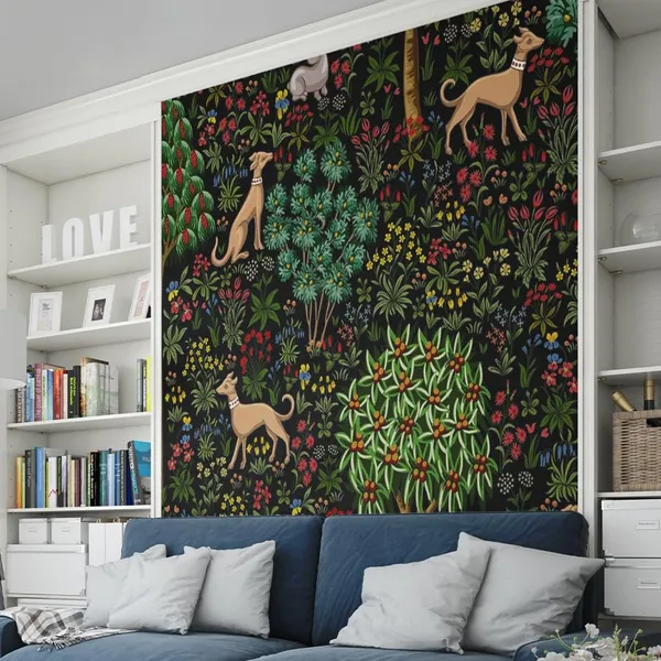 Multicolour_Green_Madhubani_Wallpaper_For_Living_Room,_Bedroom_|_Self_Adhesive_Just_Peel_And_Stick_Wallpaper_For_Office_Wall_Decors
