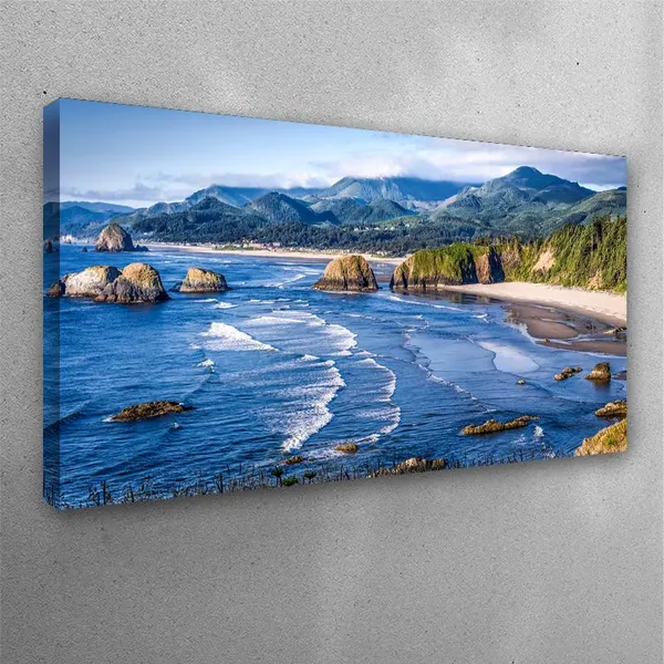 Multicolour_Beautiful_Rocky_Beaches_Canvas_Painting_Wall_Frame_Wall_Decor_|_Modern_Art_Canvas_Painting_(Ready_To_Hang)_(60_By_30_Inches)