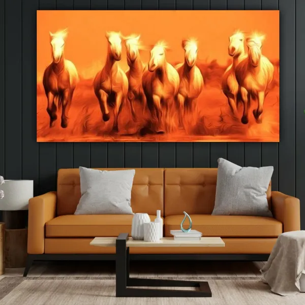 Multicolour_Beautiful_Running_White_7_Horses_Vastu_Painting_Frame_For_Living_Room_Wall_Decoration_Big_Large_Size_Canvas_Running_Horses_Painting_|_Home_Decors_|_Gifts_(60X30_Inches)