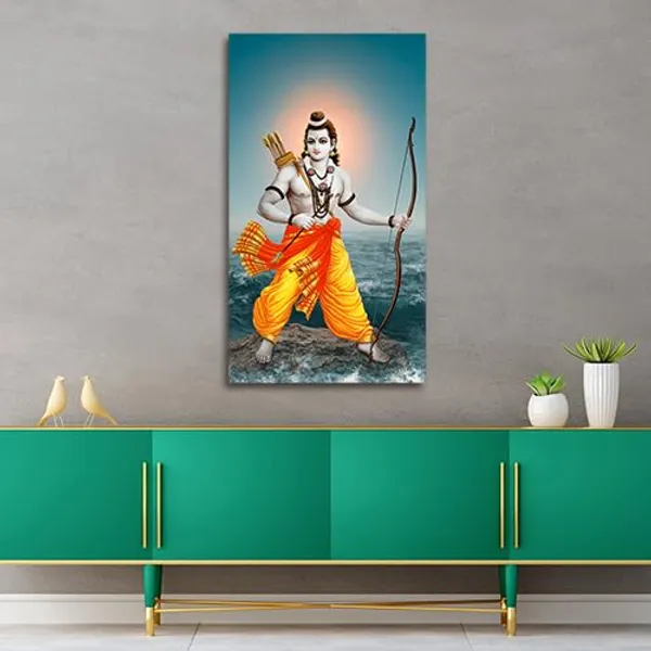 Multicolour_Lord_Ram_Painting_Canvas_Wall_Frame_|_Lord_Rama_Wall_Decor_Painting_Photo_Frame_|_Big_Size_Painting_|_Large_Size_Wall_Frame_(15_By_30_Inches)