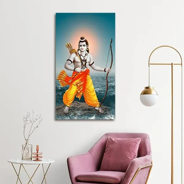 Multicolour_Lord_Ram_Painting_Canvas_Wall_Frame_|_Lord_Rama_Wall_Decor_Painting_Photo_Frame_|_Big_Size_Painting_|_Large_Size_Wall_Frame_(15_By_30_Inches)