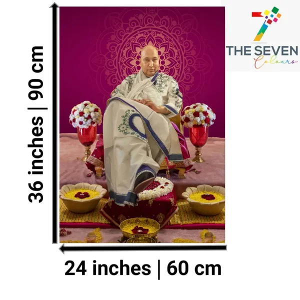 Multicolour_Guruji_Photo_With_Frame_Swaroop_Big_Size_Large_Guruji_Swaroop_Photo_Frame_For_Living_Room_|_Gift_(24X36_Inches)