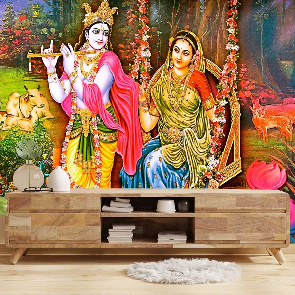 Multicolour_Self_Adhesive_Wallpapers_Radha_Krishna_Vinyl_Decals_For_Wall_Decors_|_Home_Decoration_|_Bedroom_(120X144_Inches)