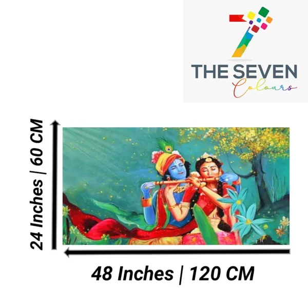Multicolour_Beautiful_Radha_Krishna_Painting_For_Living_Room_Wall_Decoration_Big_Large_Size_Photo_Frame_Abstract_Modern_Art_Paintings_(48_By_24_Inches_|_120_By_60_Cm)_(With_Frame)