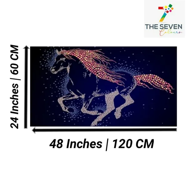 Multicolour_Beautiful_Vastu_Running_Horse_Painting_Frame_For_Living_Room_Wall_Decoration_Big_Large_Size_Canvas_Modern_Wall_Arts_For_Home_Decoration_|_Bedroom_|_Gifts_(48_By_24_Inches)