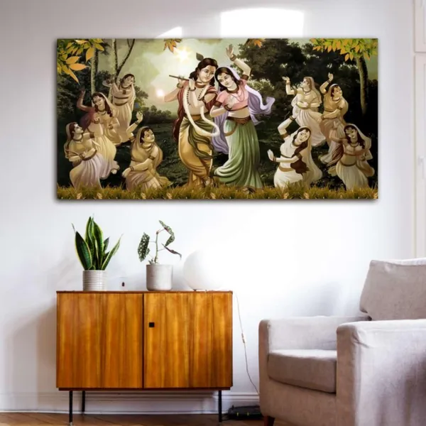 Multicolour_Radha_Krishna_Raas_Leela_Painting_Canvas_Wall_Frame_Big_Size_Painting_Frame_For_Living_Room_Wall_Decor_|_Canvas_Painting_|_Home_Decoration_(Ready_To_Hang)_(48_By_24_Inches)