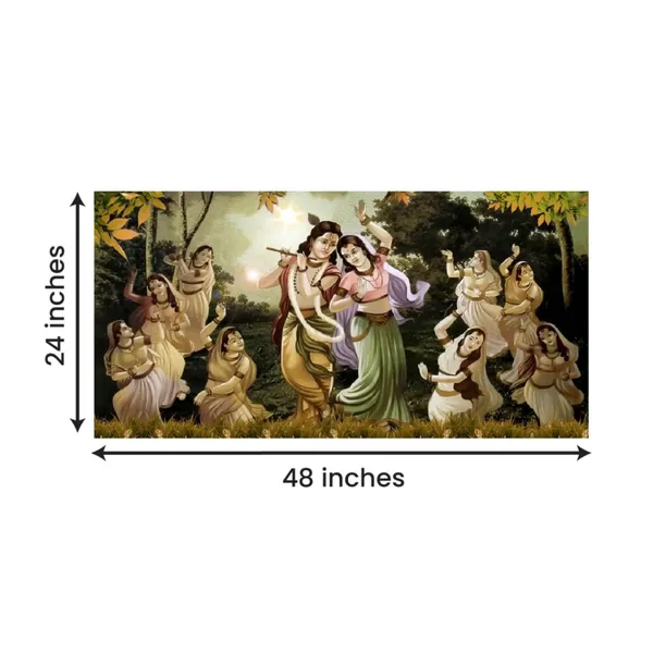 Multicolour_Radha_Krishna_Raas_Leela_Painting_Canvas_Wall_Frame_Big_Size_Painting_Frame_For_Living_Room_Wall_Decor_|_Canvas_Painting_|_Home_Decoration_(Ready_To_Hang)_(48_By_24_Inches)