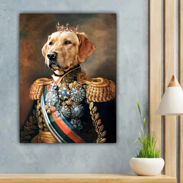 Multicolour_Abstract_Canvas_Painting_The_Dog_King_Wall_Frame_For_Living_Room_Wall_Decor,_Big_Size_Wall_Painting_Frame_|_Abstract_Canvas_Painting_|_(Ready_To_Hang)_(18_By_24_Inches)