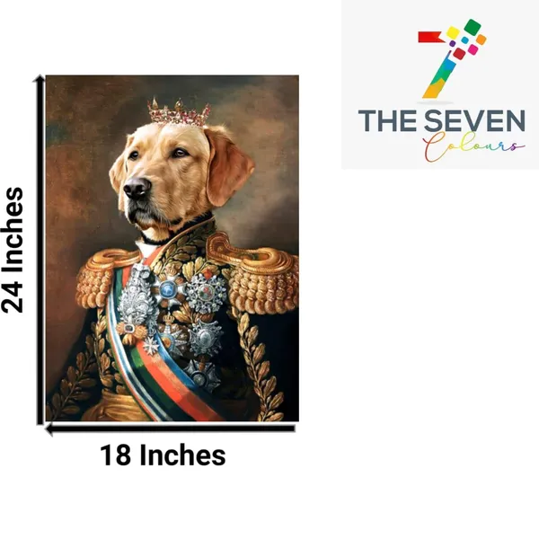 Multicolour_Abstract_Canvas_Painting_The_Dog_King_Wall_Frame_For_Living_Room_Wall_Decor,_Big_Size_Wall_Painting_Frame_|_Abstract_Canvas_Painting_|_(Ready_To_Hang)_(18_By_24_Inches)