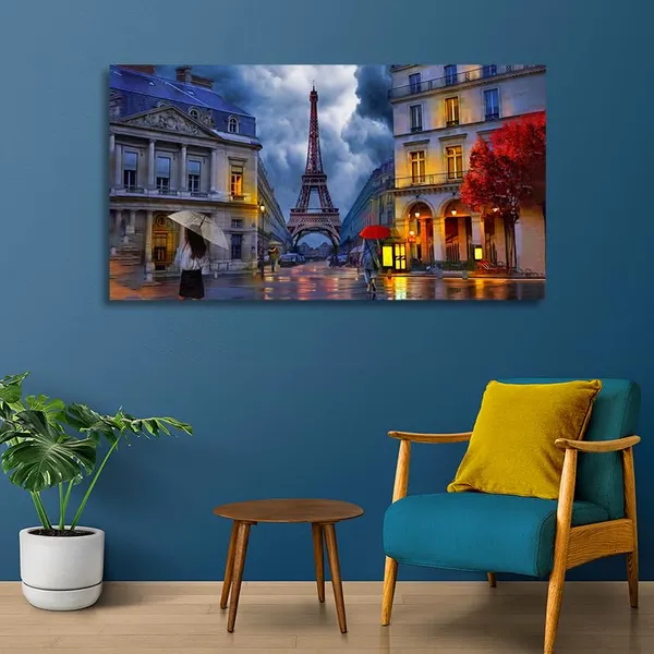 Multicolour_Beautiful_Eiffel_Tower_Canvas_Painting_Wall_Frame_Wall_Decor_For_Living_Room,_Modern_Art_Painting_(Ready_To_Hang)_(48_By_24_Inches)