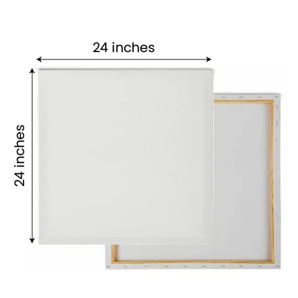 White_Canvas_Board_For_Painting_|_Blank_Canvas_Board_For_Oil_Painting,_For_Acrylic_Painting_|_Blank_Canvas_Frame_For_Painting_(With_Wooden_Frame)_(24_By_24_Inches)