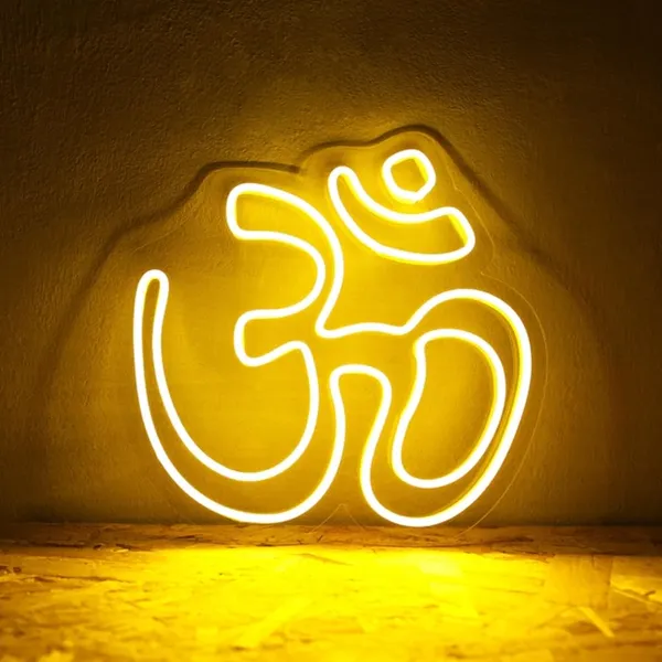 Multicolour_Beautiful_Om_Led_Neon_Sign_Wall_Decoration_|_Neon_Light_Wall_Decors_|_Led_Neon_Sign_Light_Decor_|_Om_Led_Neon_Light_|_Custom_Neon_Sign_|_Customized_Neon_Light(18_By_18_Inches)