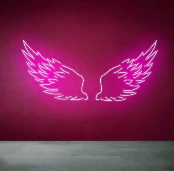 Multicolour_Beautiful_Led_Neon_Wings_Light_Decor,_Feather_Wing_Design_For_Wall_Decoration,_Selfie_Booth_|_Neon_Light_Plate_(30_By_30_Inches)