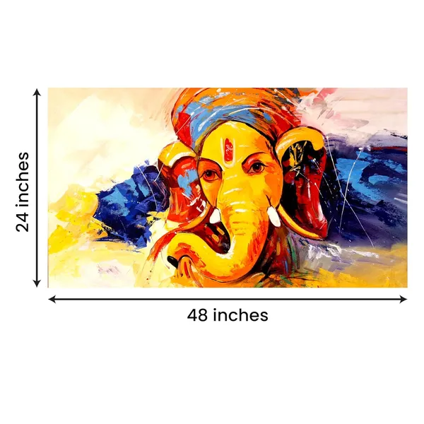 Multicolour_Beautiful_Lord_Ganesha_Wall_Painting_Frame_For_Temple_Room_Decors_|_Home_Temple_Decors_|_Ganpati_Lord_Ganesh_Ji_Wall_Decor_Frame_Large_Size_(Ready_To_Hang)_(48_By_24_Inches)
