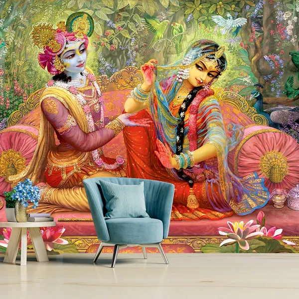 Multicolour_Beautiful_Self_Adhesive_Wallpapers_Radha_Krishna_Vinyl_For_Wall_Decors_|_Home_Decoration_|_Bedroom_|_Office_Walls_(120X144_Inches)