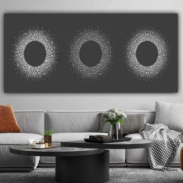 Multicolour_Winter_Dotty_Abstract_Modern_Art_Wall_Canvas_Paintings_For_Living_Room_Big_Size_|_Drawing_Room_|_Wall_Decor_(With_Wooden_Framing)_(60_By_30_Inches)