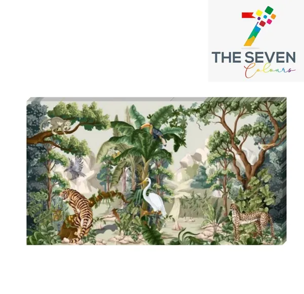 Multicolour_Beautiful_Wildlife_Jungle_Landscape_Paintings_Canvas_Abstract_Modern_Wall_Art_Decor_Big_Large_Painting_For_Living_Room_(With_Frame)_(48_By_24_Inches_|_120_By_60_Cm)