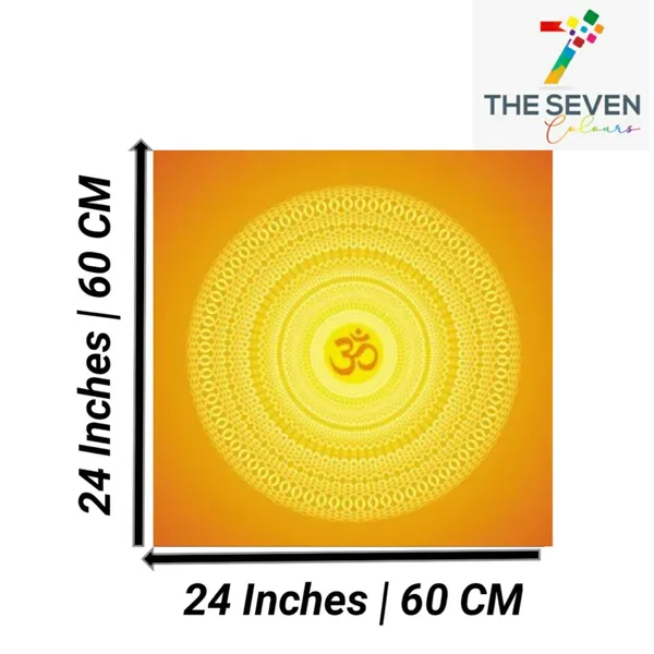 Multicolour_Beautiful_Canvas_Paintings_Om_In_Yellow_Abstract_Design_Modern_Wall_Art_Decor_Painting_For_Living_Room_|_Hall_|_Home_Decoration_(With_Wooden_Frame)_(24_By_24_Inches)