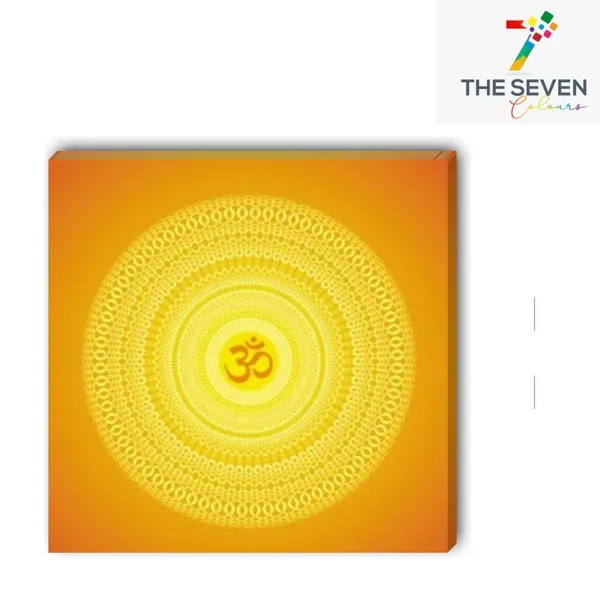 Multicolour_Beautiful_Canvas_Paintings_Om_In_Yellow_Abstract_Design_Modern_Wall_Art_Decor_Painting_For_Living_Room_|_Hall_|_Home_Decoration_(With_Wooden_Frame)_(24_By_24_Inches)