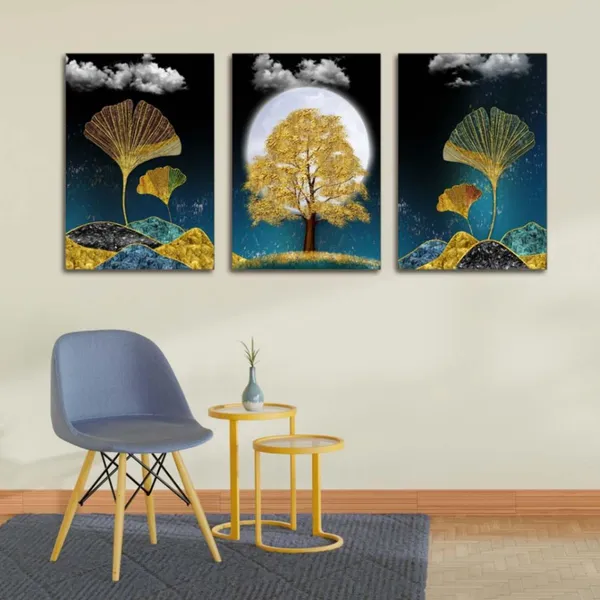Multicolour_Landscape_Paintings_Modern_Art_Wall_Decor_|_Canvas_Painting_Wall_Frame_Wall_Decor_For_Living_Room,Modern_Wall_Art_Painting_(Ready_To_Hang)_(36_By_18_Inches)_(Set_Of_3)