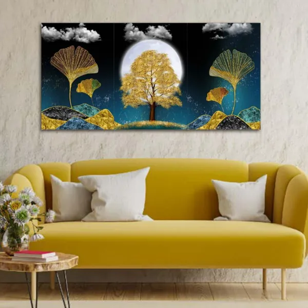 Multicolour_Landscape_Modern_Art_Canvas_Painting_Wall_Frame_Wall_Decor_For_Living_Room,_Modern_Art_Painting_(Ready_To_Hang)_(48_By_24_Inches)
