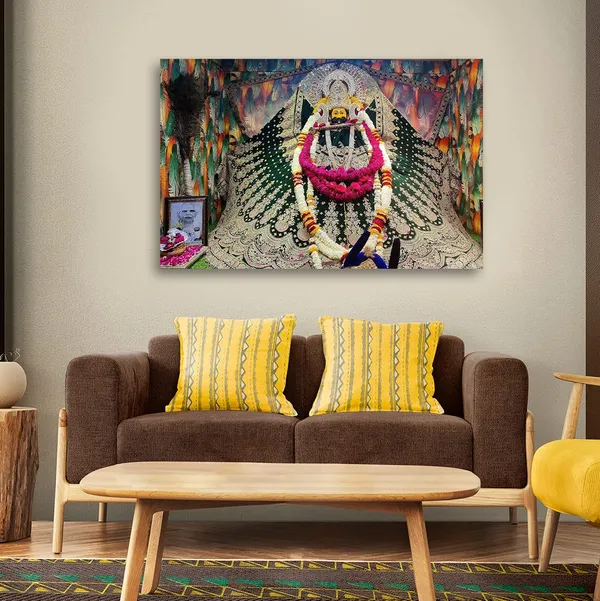 Multicolour_Khatu_Shyam_Ji_Photo_Frame_For_Wall_Decoration_|_Canvas_With_Wooden_Frame_Ready_To_Hang_Frame_|_Khatu_Shyam_Wall_Frame_|_Khatu_Shyam_Temple_Photo_Frame_(36_By_24_Inches)