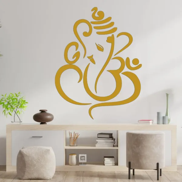 Golden_Beautiful_Ganesha_3D_Golden_Acrylic_Design_Ganesha_Self_Adhesive_3D_For_Wall_Decors_(18_By_24_Inches)