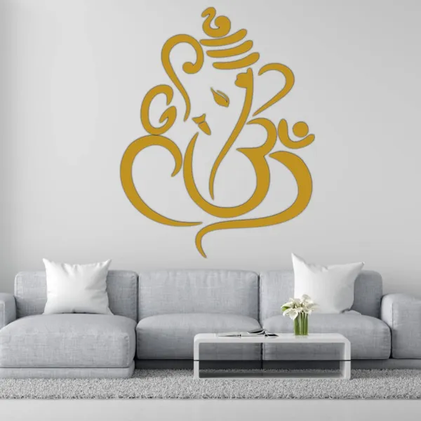 Golden_Beautiful_Ganesha_3D_Golden_Acrylic_Design_Ganesha_Self_Adhesive_3D_For_Wall_Decors_(18_By_24_Inches)
