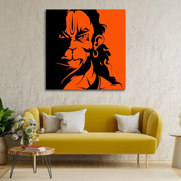 Multicolour_Lord_Hanuman_Painting_Canvas_Wall_Frame_Wall_Decor_|_Canvas_Painting_|_Hanuman_Ji_Painting_Wall_Frame_|_Temple_Decor_(Ready_To_Hang)_(24_By_24_Inches)
