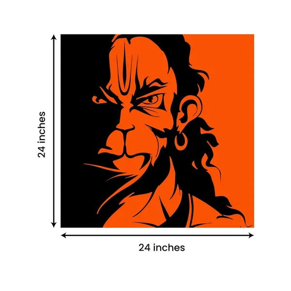 Multicolour_Lord_Hanuman_Painting_Canvas_Wall_Frame_Wall_Decor_|_Canvas_Painting_|_Hanuman_Ji_Painting_Wall_Frame_|_Temple_Decor_(Ready_To_Hang)_(24_By_24_Inches)
