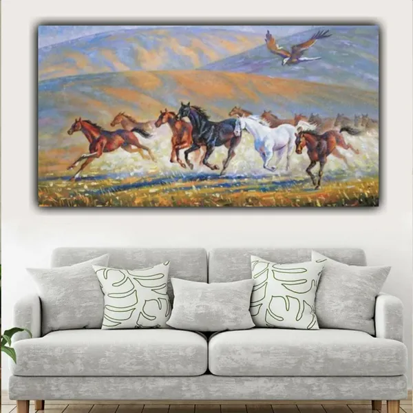 Multicolour_Beautiful_Running_Seven_Vastu_Horses_Painting_Frame_For_Living_Room_Wall_Decoration_Big_Large_Size_Canvas_Paintings_For_Home_Decoration_|_Bedroom_|_Gifts_(48_By_24_Inches)