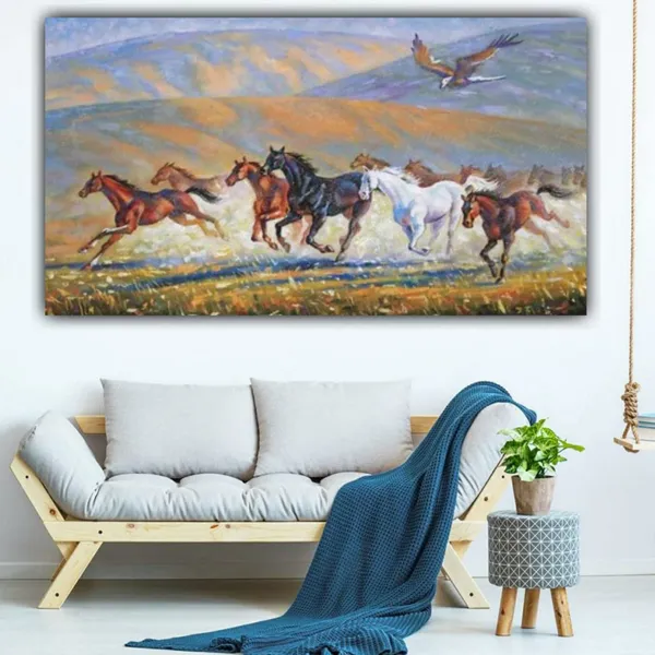 Multicolour_Beautiful_Running_Seven_Vastu_Horses_Painting_Frame_For_Living_Room_Wall_Decoration_Big_Large_Size_Canvas_Paintings_For_Home_Decoration_|_Bedroom_|_Gifts_(48_By_24_Inches)