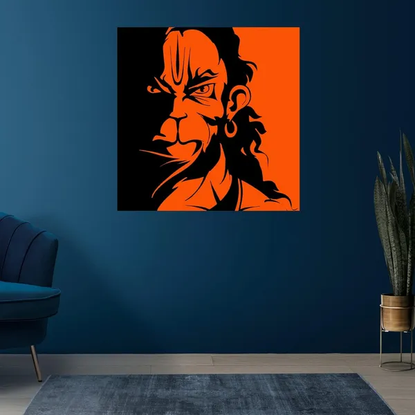 Orange_Beautiful_Lord_Hanuman_Sticker_For_Wall_Decoration_|_Decal_Vinyl_Sticker_Hanuman_Ji_For_Car_Back_Glass_|_Hanuman_Ji_Sticker_|_Lord_Hanuman_Sticker_For_Car_Glass_(24_By_24_Inches)