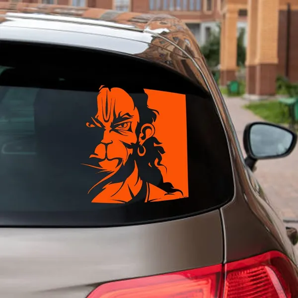 Orange_Beautiful_Lord_Hanuman_Sticker_For_Wall_Decoration_|_Decal_Vinyl_Sticker_Hanuman_Ji_For_Car_Back_Glass_|_Hanuman_Ji_Sticker_|_Lord_Hanuman_Sticker_For_Car_Glass_(24_By_24_Inches)