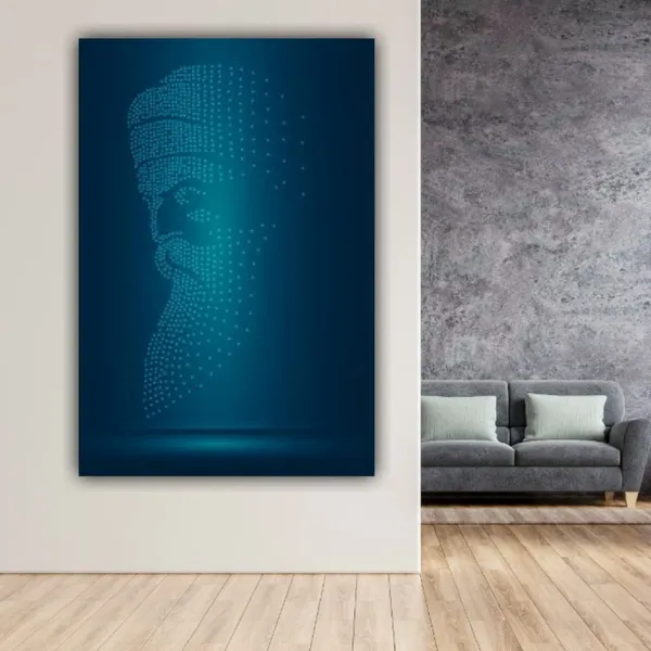 Multicolour_Guru_Nanak_Abstract_Modern_Art_Wall_Canvas_Paintings_For_Living_Room_Drawing_Room_|_Wall_Decor_(With_Wooden_Framing)_(24_By_36_Inches)