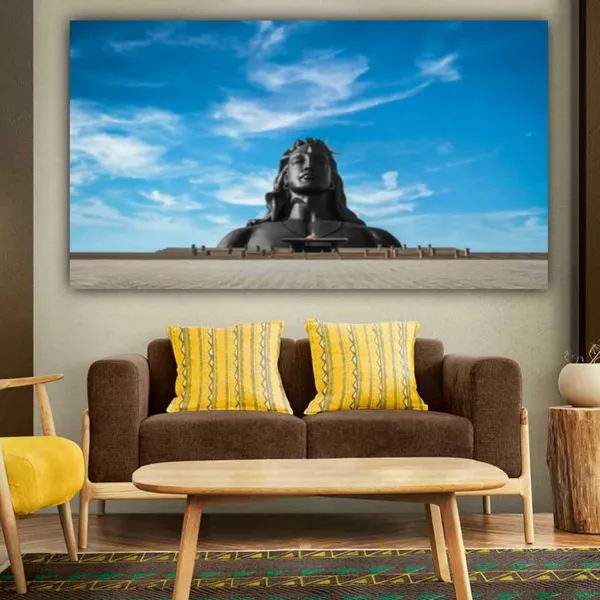 Multicolour_Adiyogi_Shiva_Painting_With_Frame_For_Living_Room_Wall_Decor_Big_Size_Large_Canvas_Photo_Frame_For_Home_Decoration_|_Bedroom_|_Office_Walls_(36_By_24_Inches)