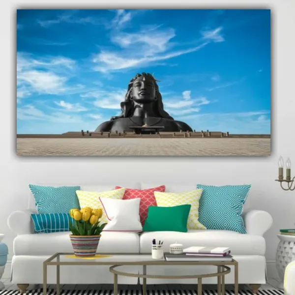 Multicolour_Adiyogi_Shiva_Painting_With_Frame_For_Living_Room_Wall_Decor_Big_Size_Large_Canvas_Photo_Frame_For_Home_Decoration_|_Bedroom_|_Office_Walls_(36_By_24_Inches)