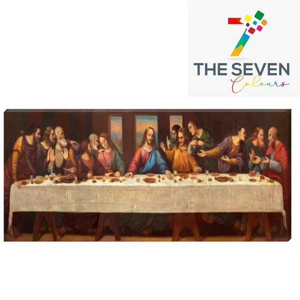 Multicolour_Beautiful_Jesus_Painting_Canvas_Last_Supper_Abstract_Ancient_Wall_Art_Big_Large_Big_Size_Frame_For_Home_Decor_|_Living_Room_|_Bedroom_(With_Frame)_(60_By_30_Inches)