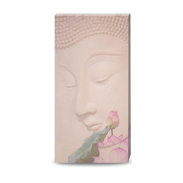 Multicolour_Beautiful_Lord_Buddha_Painting_Canvas_Wall_Frame_Wall_Decor,_Large_Size_Canvas_Painting_With_Frame_|_Canvas_Painting_|_Buddha_Painting_(Ready_To_Hang)_(24_By_48_Inches)