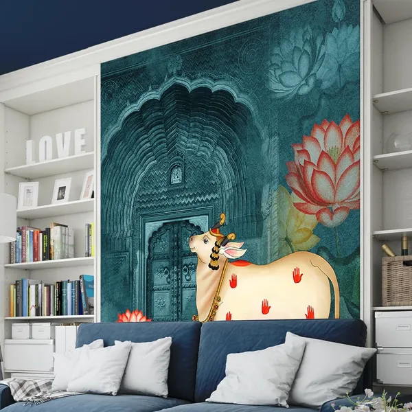 Multicolour_Premium_Cow_Artful_Wallpaper_For_Living_Room,_Bedroom_|_Self_Adhesive_Just_Peel_And_Stick_Wallppaer_For_Office_Wall_Decors_|_Flower_Wallpaper_(6X8_Feet)
