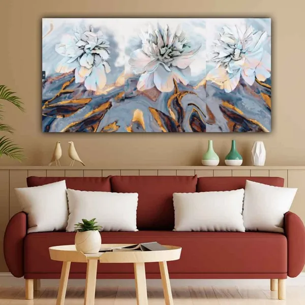 Multicolour_Beautiful_Flower_Painting_Canvas_Abstract_Modern_Art_Wall_Decor_Big_Large_Size_For_Living_Room_|_Bedroom_|_Home_Decoration_(48_By_24_Inches_|_120_By_60_Cm)_(With_Frame)
