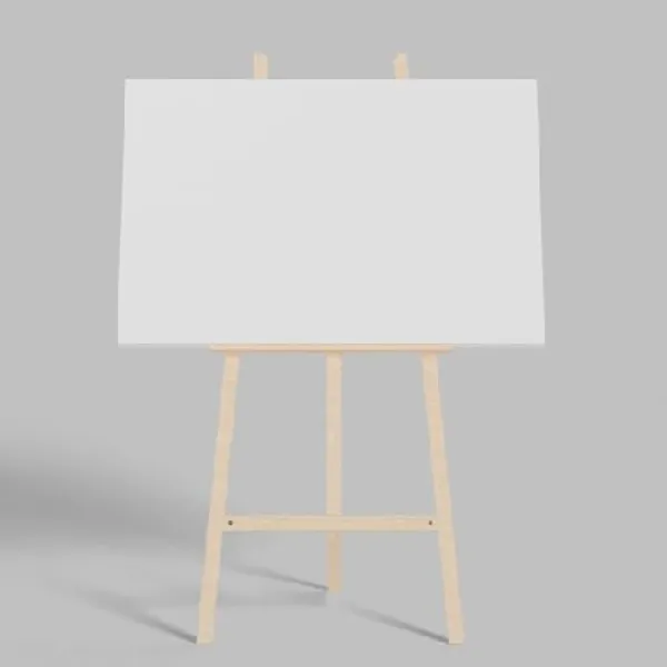 White_Canvas_Board_For_Painting_|_Blank_Canvas_Board_For_Oil_Painting,_For_Acrylic_Painting_|_Blank_Canvas_Frame_For_Painting_(With_Wooden_Frame)_(30_By_20_Inches)