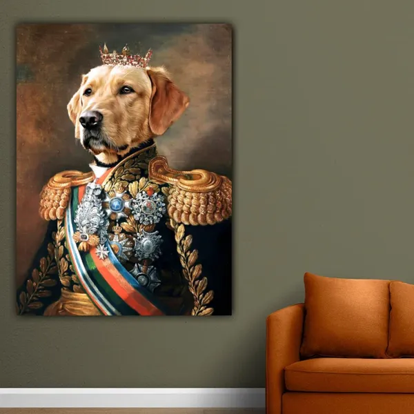 Multicolour_Abstract_Canvas_Painting_The_Dog_King_Wall_Frame_For_Living_Room_Wall_Decor,_Big_Size_Wall_Painting_Frame_|_Abstract_Canvas_Painting_|_(Ready_To_Hang)_(24_By_48_Inches)