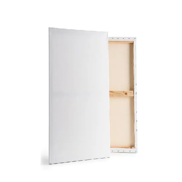 White_Canvas_Board_For_Painting_|_Blank_Canvas_Board_For_Oil_Painting,_For_Acrylic_Painting_|_Blank_Canvas_Frame_For_Painting_(With_Wooden_Frame)_(48_By_24_Inches)