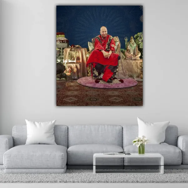 Multicolour_Guruji_Photo_With_Frame_Swaroop_Big_Size_Large_Guruji_Swaroop_Photo_Frame_For_Living_Room_|_Gift_|_Home_Decor_(24X36_Inches)