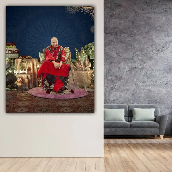 Multicolour_Guruji_Photo_With_Frame_Swaroop_Big_Size_Large_Guruji_Swaroop_Photo_Frame_For_Living_Room_|_Gift_|_Home_Decor_(24X36_Inches)